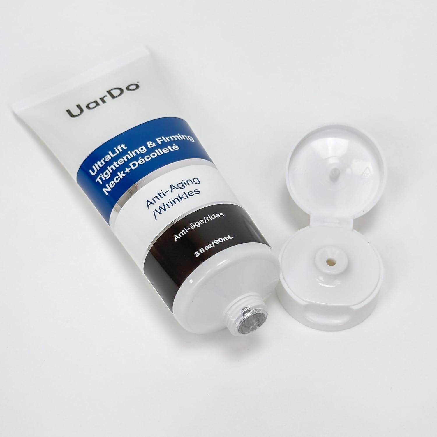 Uardo UltraLift Tightening & Firming Neck+Décolleté 3 Fl Oz/ 90ml - usn116 | For All Skin Types | Helps with Sagging, Fine Lines, & Wrinkles | For Women and Men