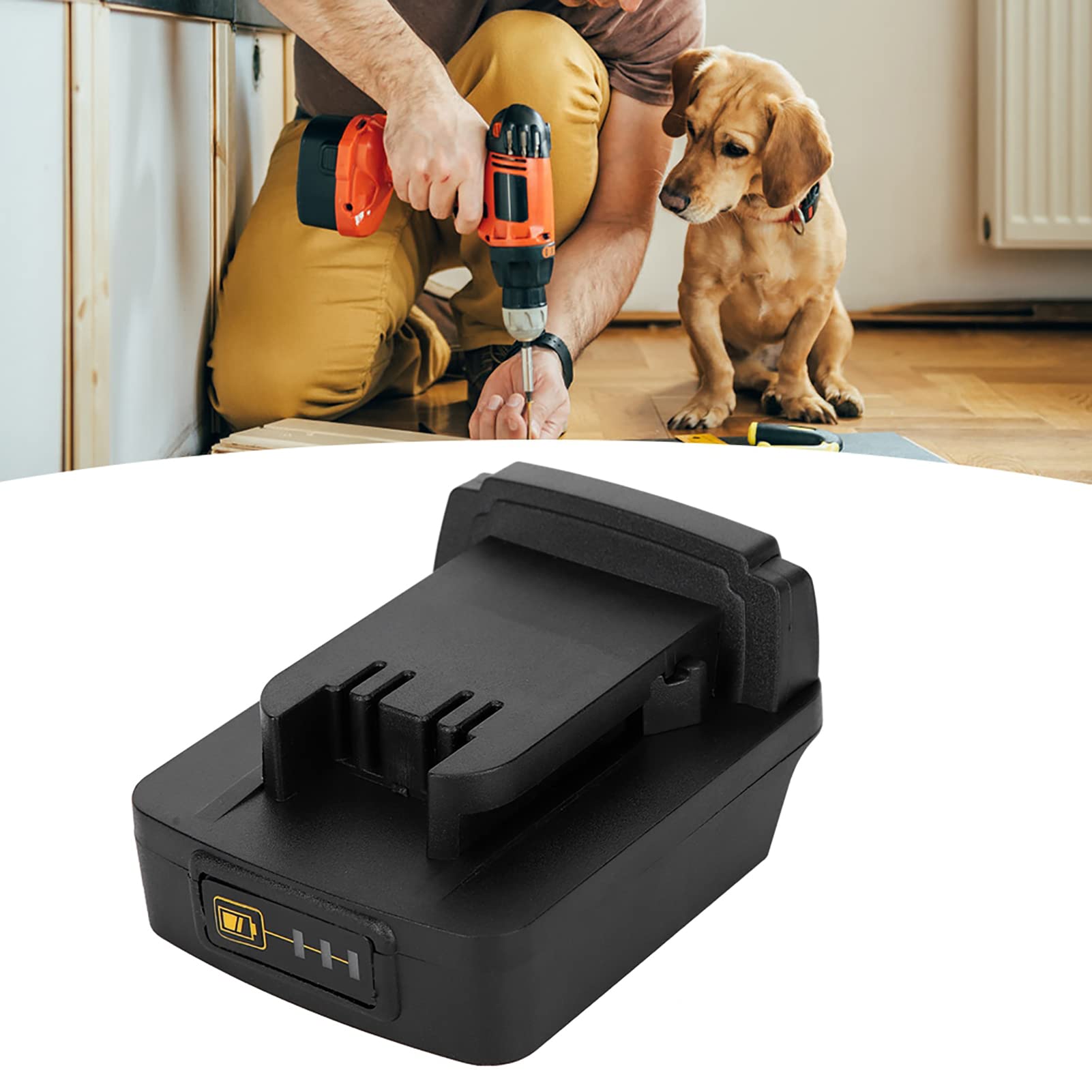 Adattatore per batteria Accessorio per trapano elettrico PCBA integrato per da 18 V a