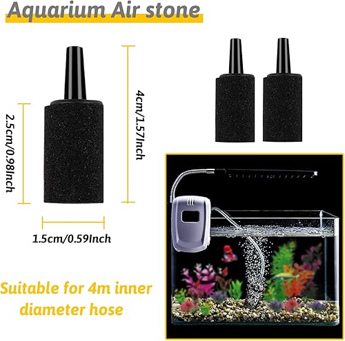 Miniatura 3 de Tubería de acuario, accesorios estándar para bomba de aire de acuario con tubo estándar de línea aérea 316, válvulas de retención, conectores,