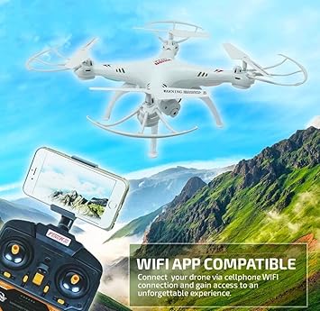 IDEALIMPACT Remote Control Quadcopter 2.4Ghz 6 Channel Gyro 360 degree Flip Stunt Vision Quadcopter Drone With Hd Camera One Key Return,Led Light- With Camera For Kids, multicolor