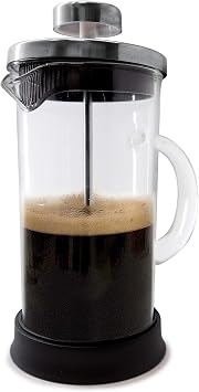 Nerthus French Press Coffee Maker 600 ml, Glass