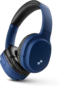 URBN Thump 550 Bluetooth 5.4 Wireless On Ear Headphone | HD Sound | Deep Bass | in-Built Mic | Type-C Charging | Foldable | Aux | Micro SD Card | 1 Ye...