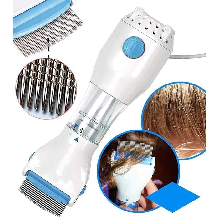 Buy AERINA Dandruff Remover 240V Electrical Head Lice Comb Lice