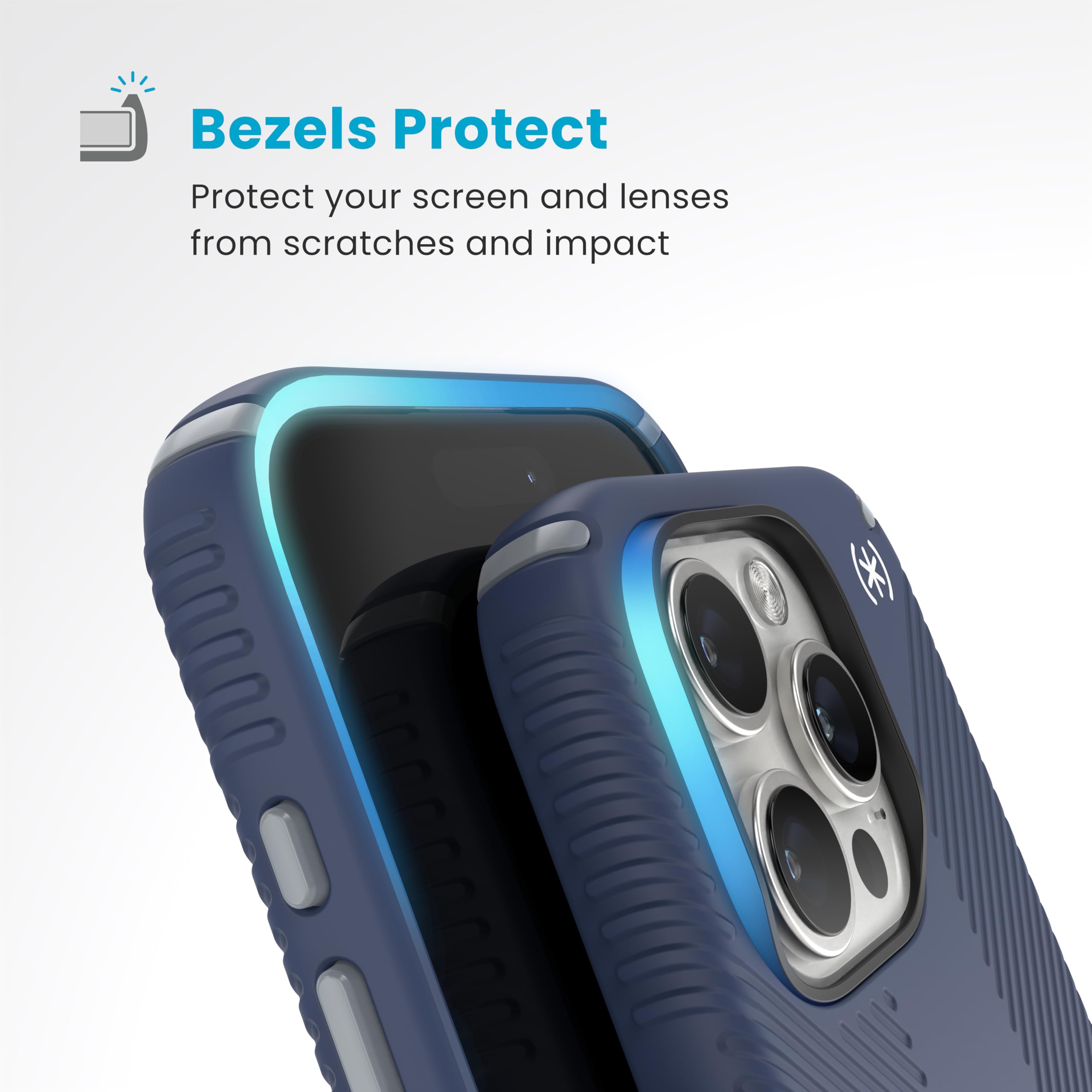 Amazon.com: Speck Blue iPhone 16 Pro Case MagSafe and ClickLock