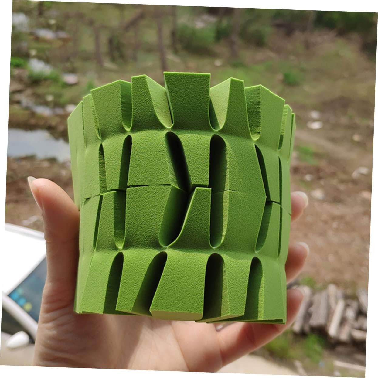 Tyagy Triangle Makeup Sponge Wedges, Soft Cosmetic Tool Accessories for Powder, Liquid, Eye Shadow (24 in 1)(Multicolor)(Pack of 1 Pcs)