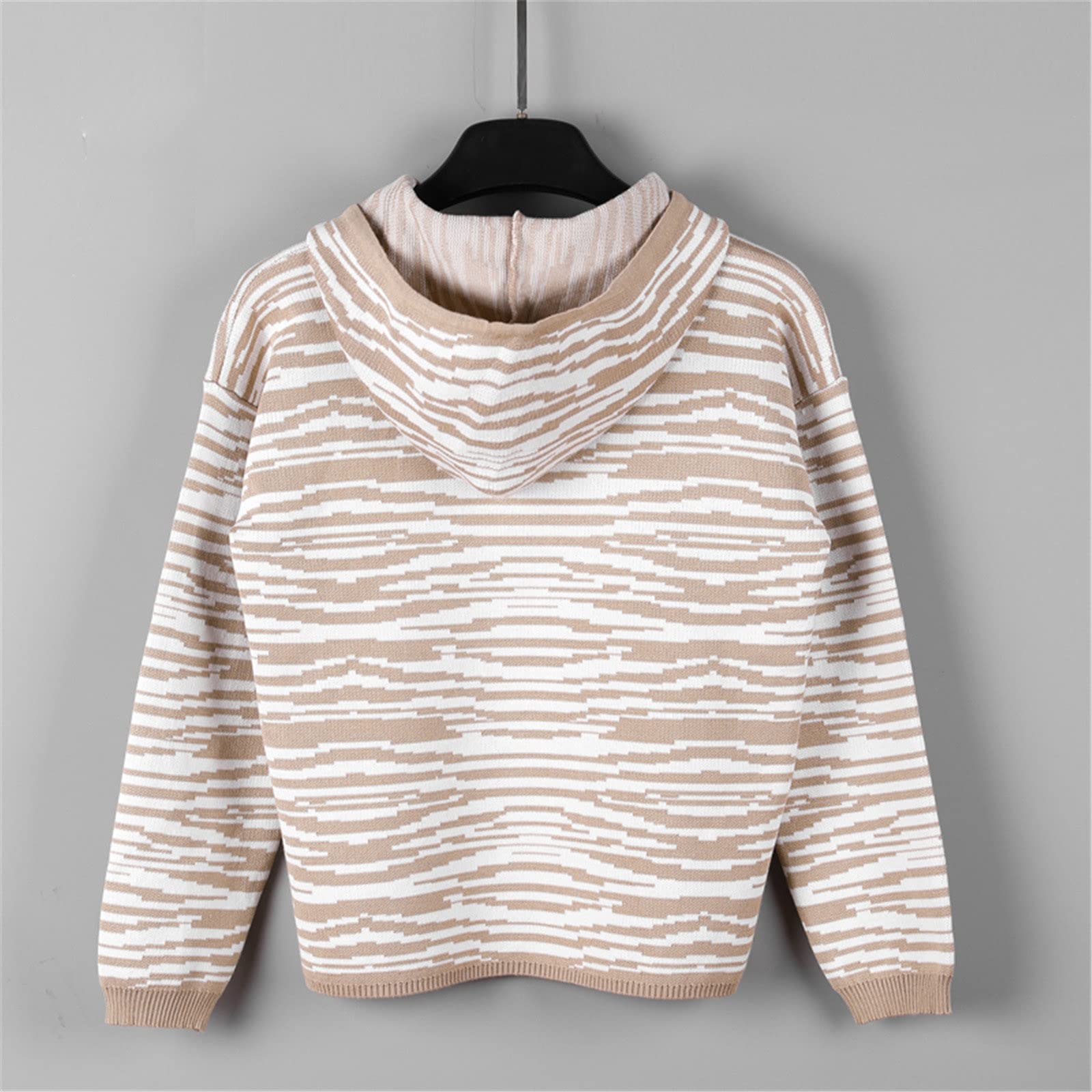 Due Pezzi Donne Maglione Set Abbigliamento Sportivo Abiti A Maglia Abiti Donna Harem Pantaloni Tute Caldo Con Cappuccio