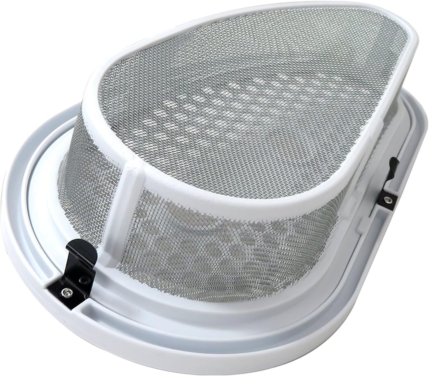 W10828351, 8531964, 8531966, 685273 Dryer Lint Trap Filter & Cover w/Stainless Steel Mesh Screen Fit for Kenmore 11078870400, 11079496600, 11084182402, 11086379410, 11086679600, 11087379400