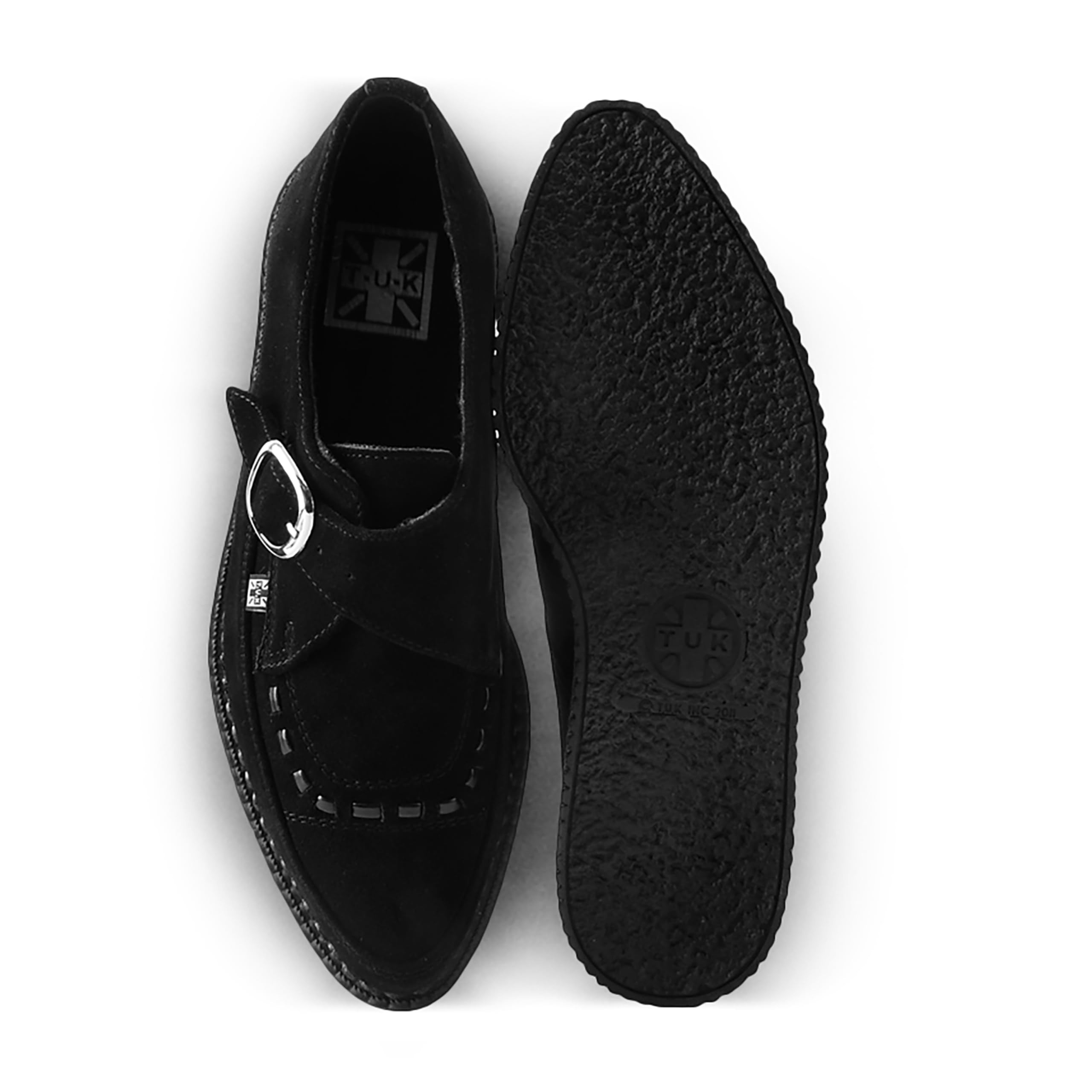 T.U.K. Pointed Creeper Monk Buckle - Zapatos Hombre y Mujer