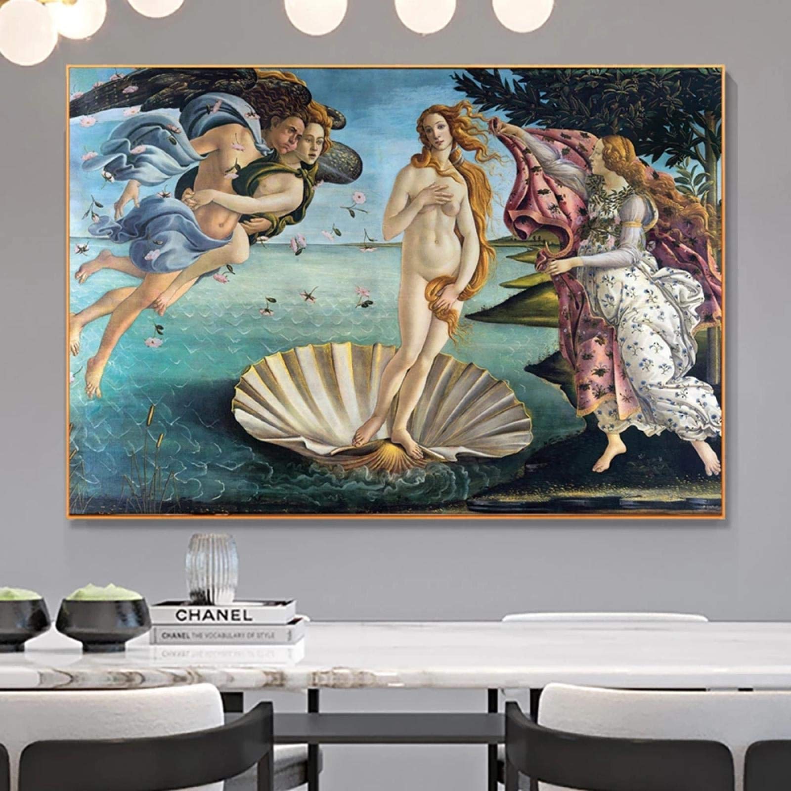 ヴィーナスの誕生 絵画 フレーム付き ウォールアート インテリア Amazon.co.jp: ウィリアム・アドルフ・ブグローの「ヴィーナスの