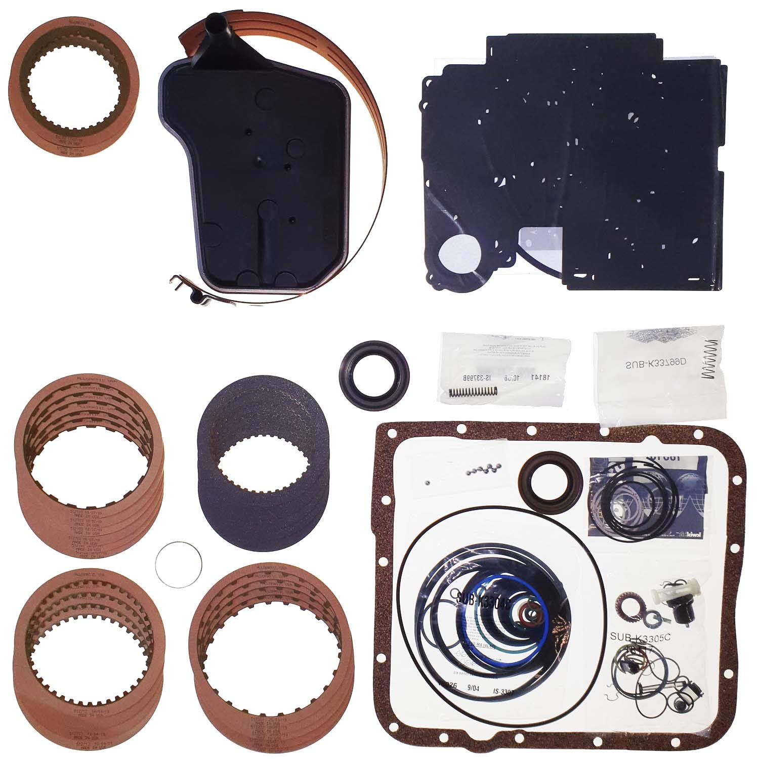 GM 4L60E 4L65E Transmission Master Rebuild KIT W/Band, Filter, Pistons 93-03