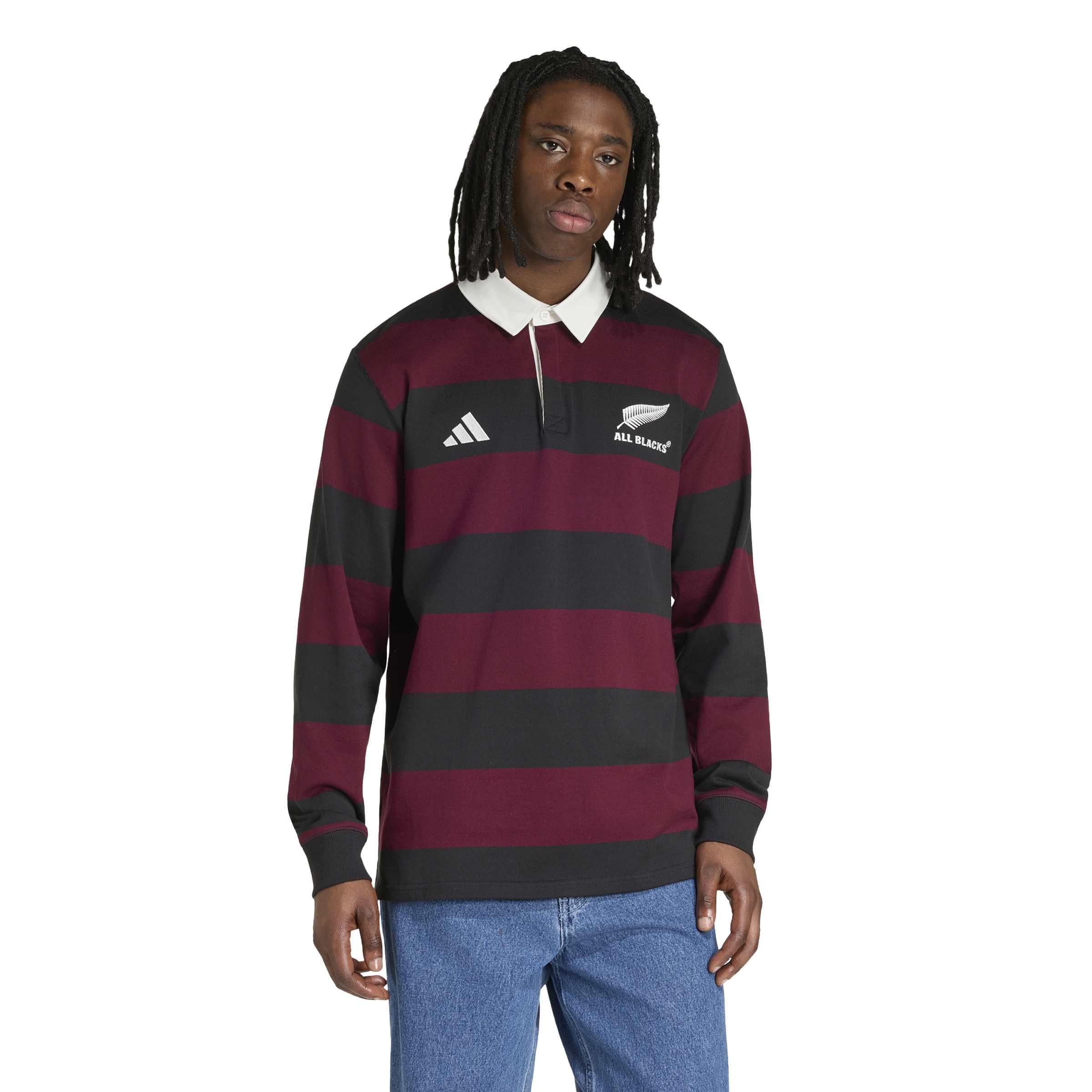 adidas Herren All Blacks Heritage Polo Langärmelig (1er Pack)