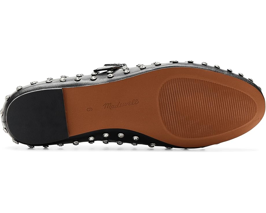 Madewell Hera Grommet Mary Jane Flat - Bezel Crys - Back View