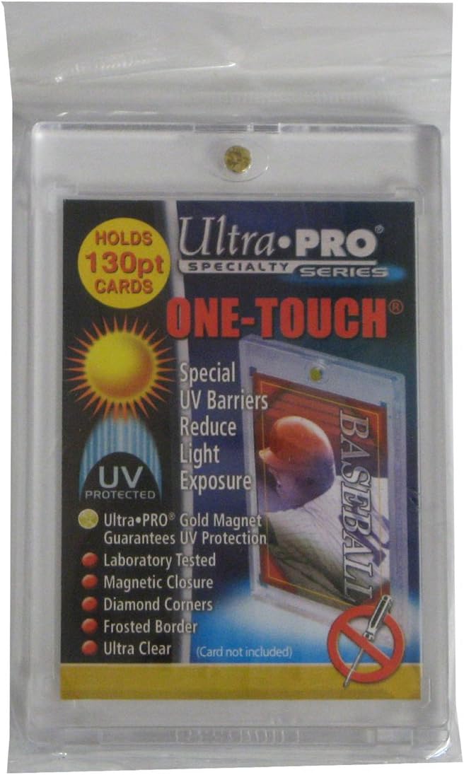 130pt - One Touch Magnetic THICK Card Protector