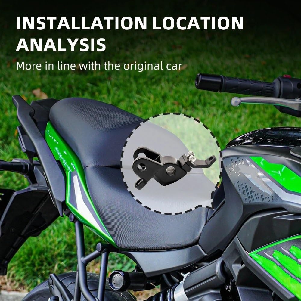 Zestaw łączników obniżających Do Kawasaki 650 zestawu łączników dolnego opuszczania Łącznik obniżający | Przednie łączniki obniżające nadwozia motocykla Dolny zestaw łączników obniżających Akcesoria