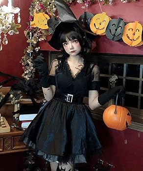 Amazon.co.jp: [milky time] ハロウィン コスプレ 仮装 ワンピース