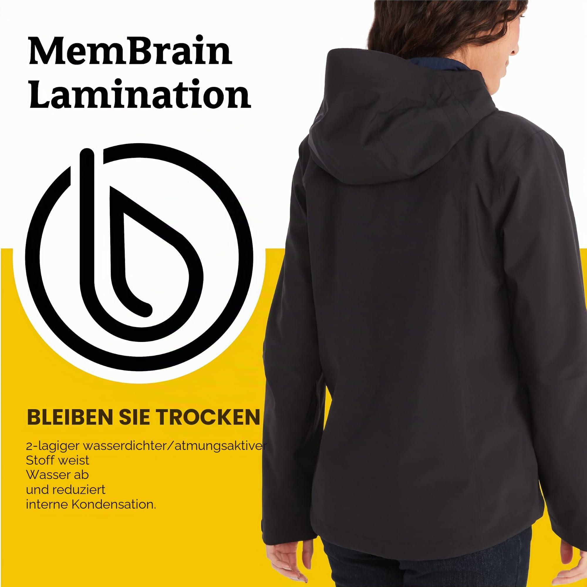 Marmot Damen PreCip 3L Jacke Regenjacke Hardshelljacke