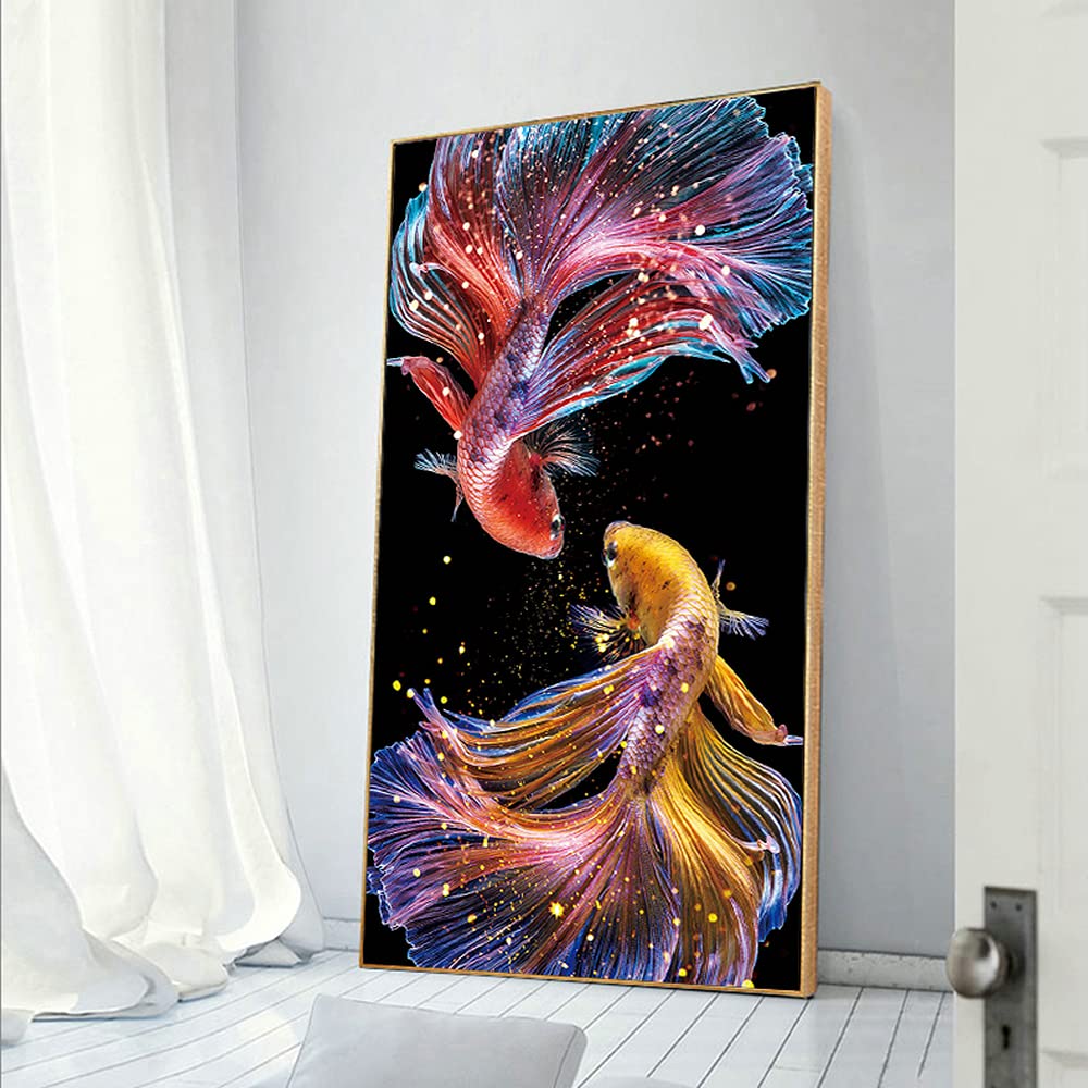 Amazon | 針仕事 魚 プリント プリンセス 金魚 クロスステッチセット