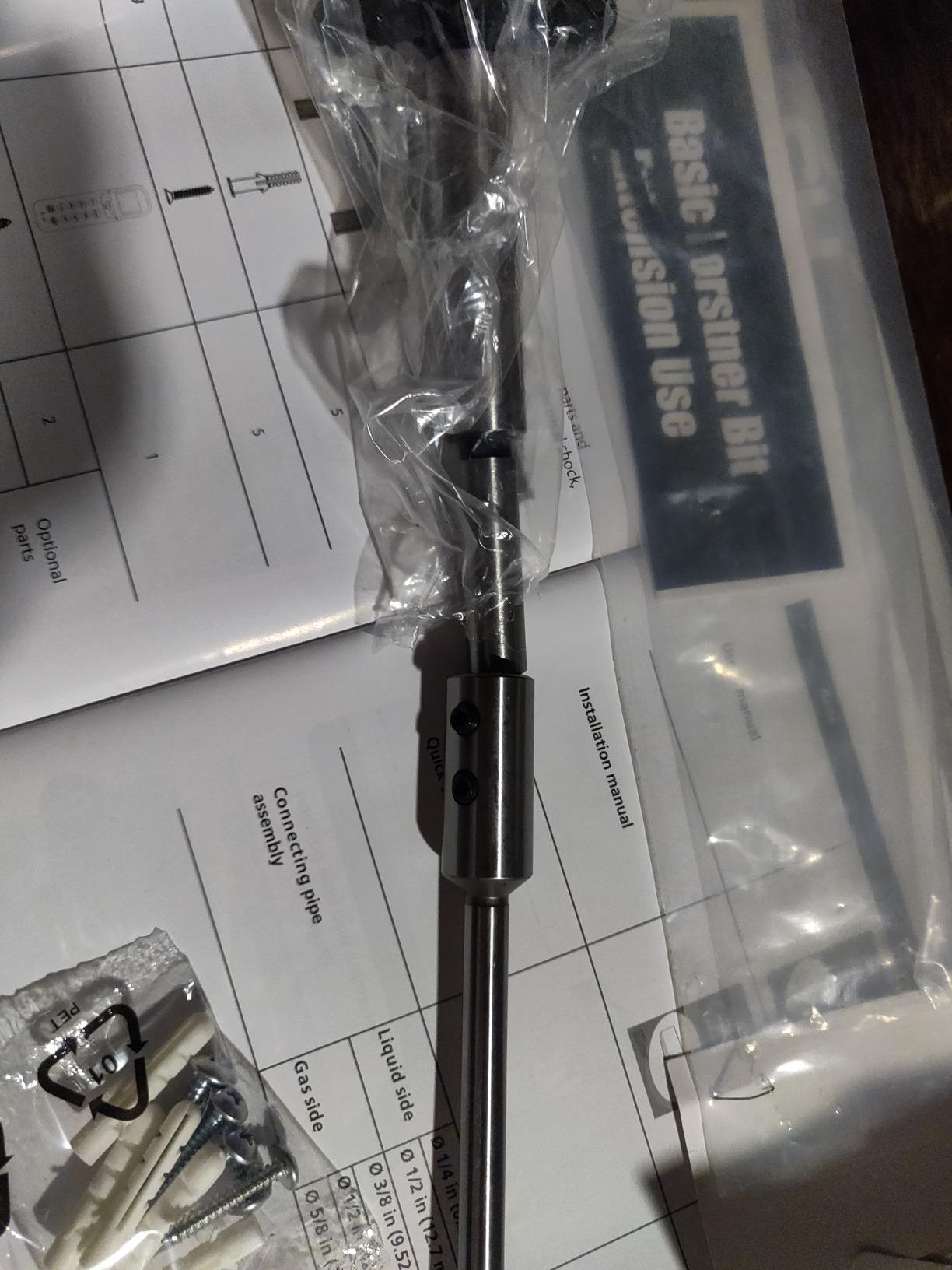 Fulton 10 inch Long Forstner Bit Extension for Adding Over 8" of