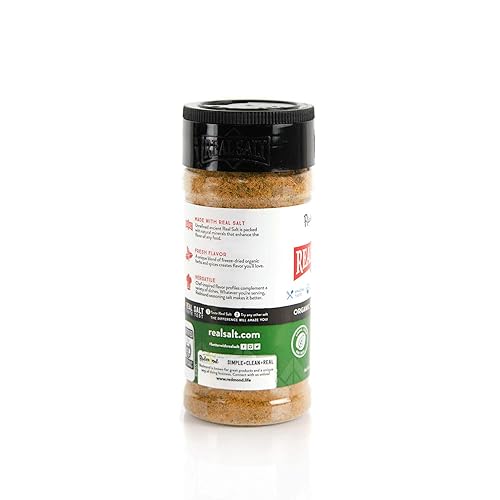 Miniatura 4 de Redmond Real Sea Salt  Natural sin refinar sin gluten, condimento 8.25 onzas coctelera (paquete de 2)