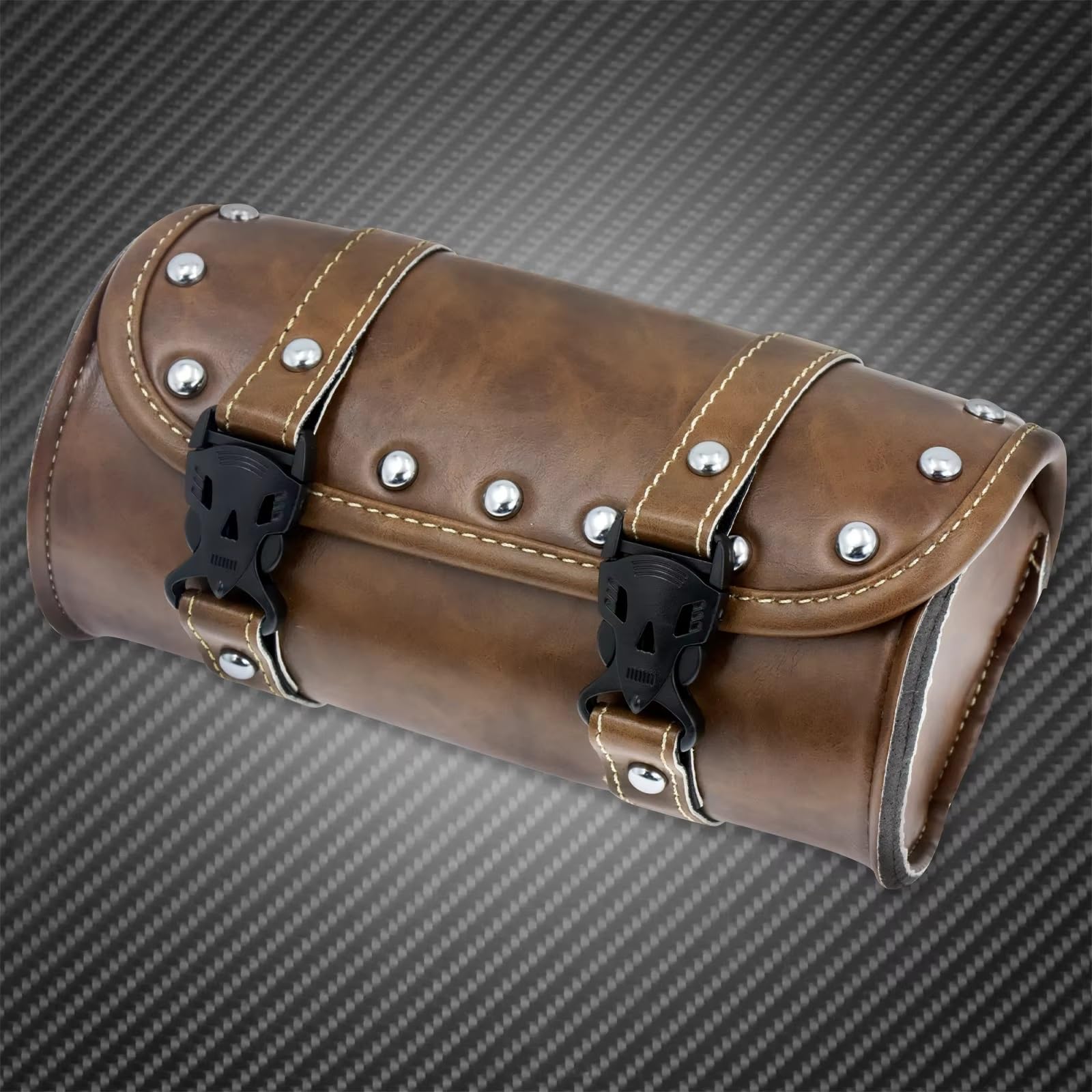 Compatibile Con Bobber Per Cruiser 1 Pz Borse Sella Moto Borsa Attrezzi Laterali Borsa Bagagli Parti In PU Accessori Di Ricambio Sacche Moto