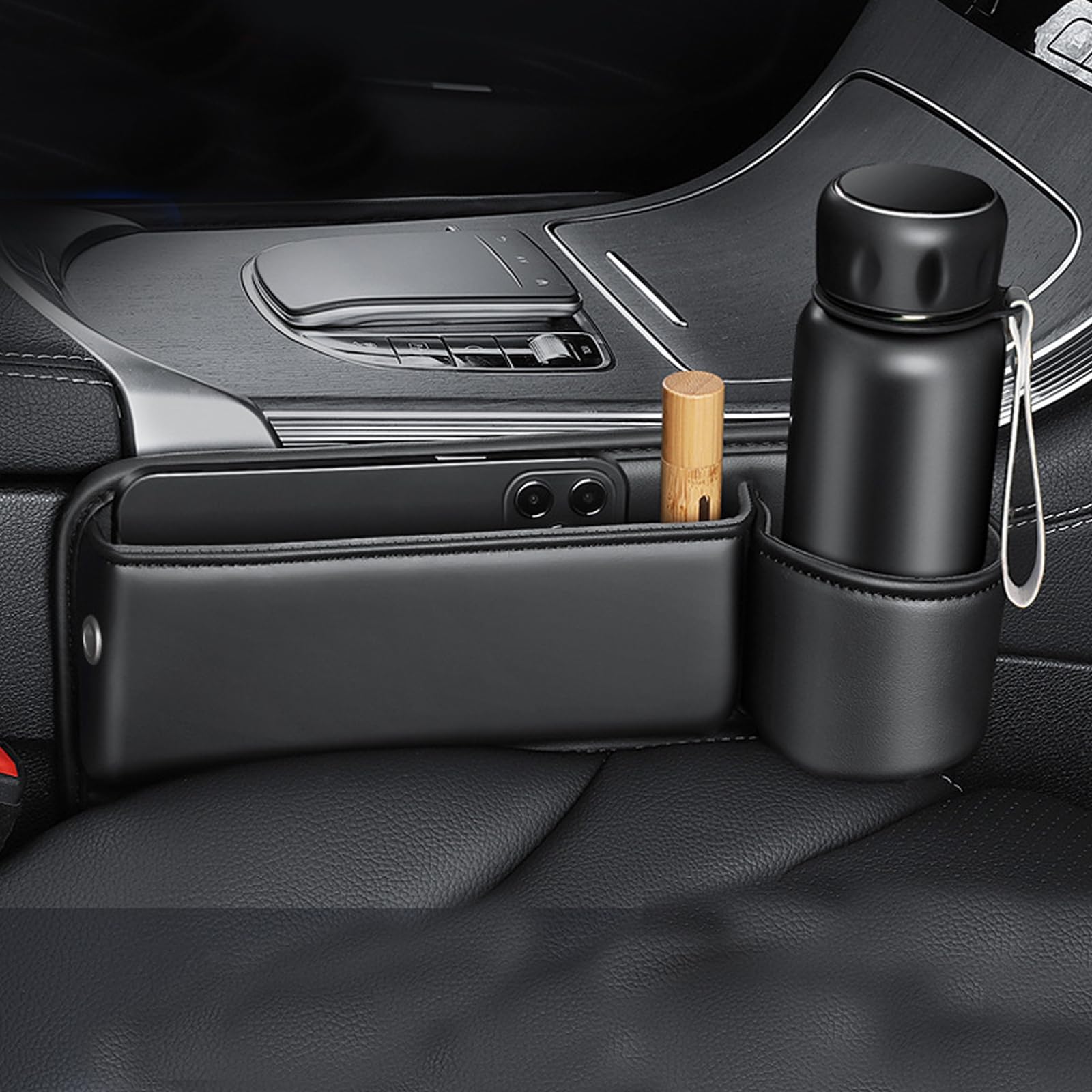 2 Stück Autositz Organizer Box | Stauraum Für Handy, Schlüssel & Co