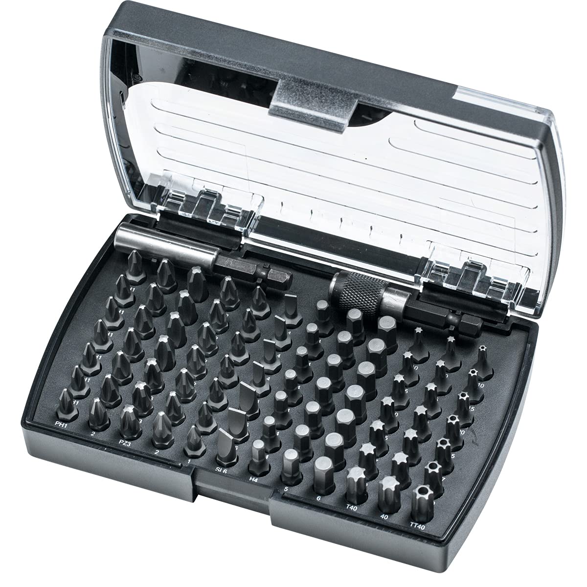 Polar Tools 4590-0086 Bitsset 1/4", 86 pcs