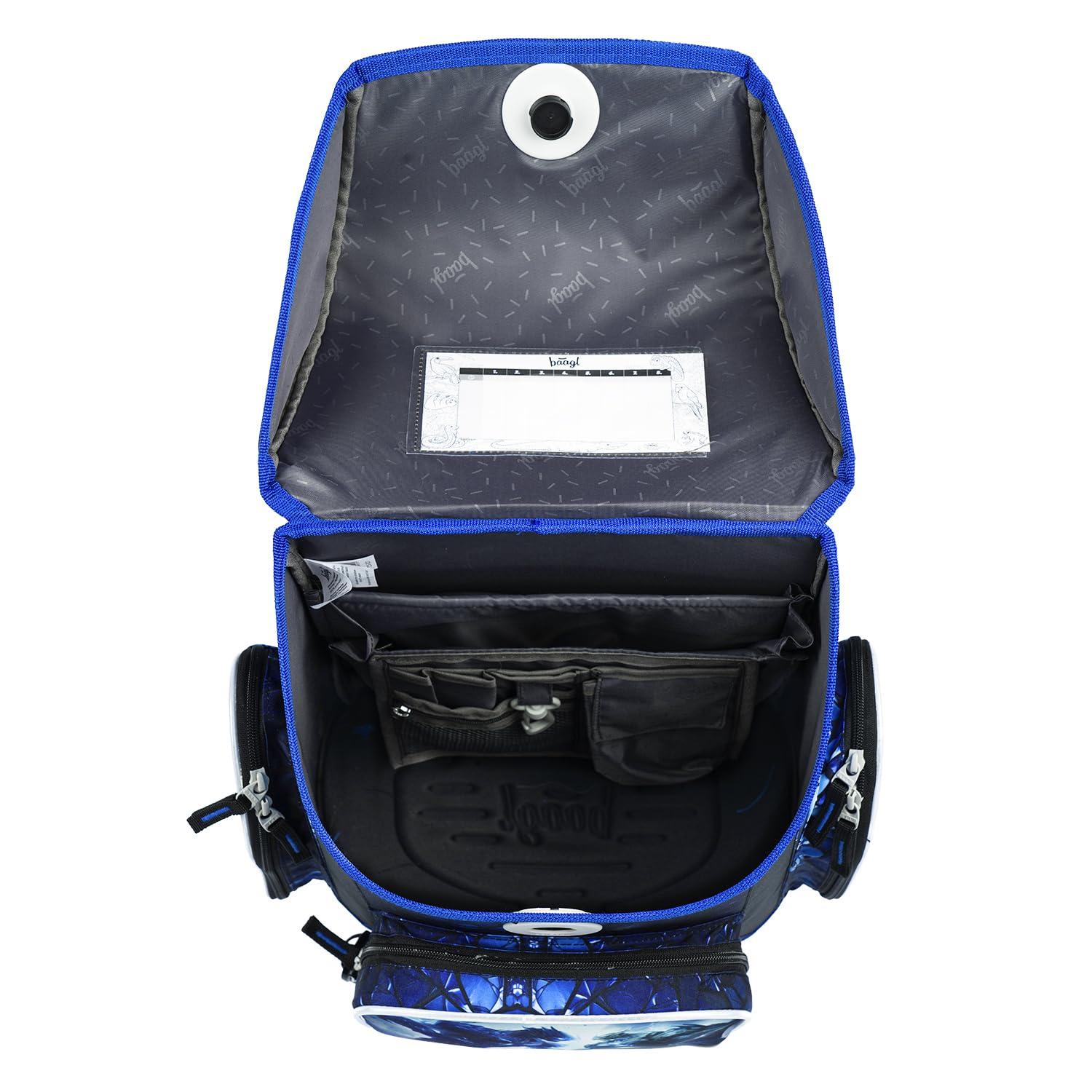 Baagl Ergo - Zaino per la scuola per ragazzi e ragazze, per 1° classe (o 2° classe), zaino per la scuola elementare, zaino leggero per bambini con cintura toracica