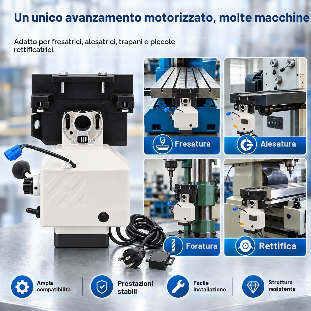 Fresatrice automatica orizzontale Al-310 Fresatrice di alimentazione automatica orizzontale silenziosa e facile da usare fresatrice alimentata morsetto x asse
