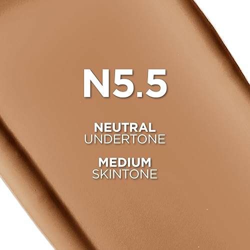 Vista 160 de L'Oreal Paris True Match - Base de maquillaje líquida supermezclable, cobertura media, W6, mediano, 1 onza líquida