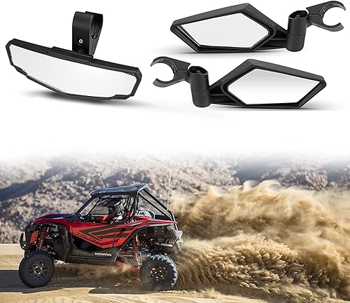 Miniatura 7 de A & UTV PRO Kit de espejo retrovisor y espejos laterales para Honda Talon 1000R 1000R 1000X 1000X4 2019-2023, accesorios de espejo retrovisor
