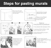 Vista 5 de Papel tapiz de tela de bosque tropical con estampado botánico gris, bosque de selva tropical, sala de estar, planta de hoja de palmera, dormitorio