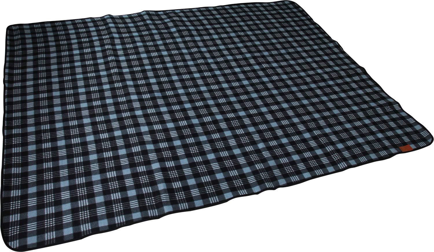ZORMY Extra Large Picnic Blanket 3 Layers for Waterproof Beach Handy Mat Black and White Checkered Camping Mat Great for Outdoor Picnic, Beach, Camping, Camping on Grass and Portable