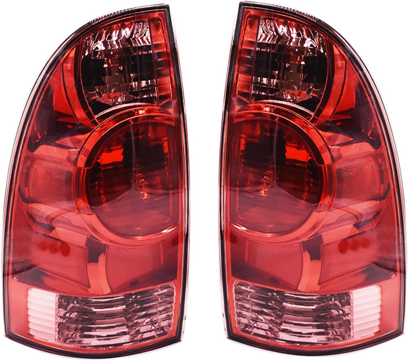 2-Pack Tail Lights Assembly Brake Lamps Rear Lights Left and Right Side Replacement for 2005-2015 T-acoma