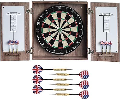 Hathaway Winchester - Juego de diana y gabinete Negro -,Driftwood