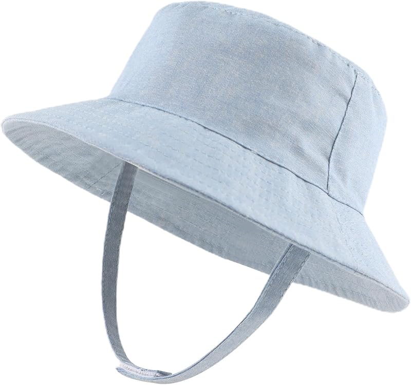 JANGANNSA Dinosaur Baby Boys Sun Hat Cotton Toddler Girls Bucket Hats Summer Sun Protect Cap for Kids
