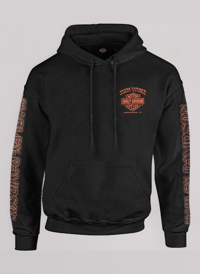 HARLEY-DAVIDSON Men's 30299949 Hoodie (pack of 1)