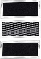 Vista 1 de Supplying Demand DE63-30016G DE63-00367H Paquete de 3 filtros de carbono para microondas de repuesto 4 x 8-3/4 x 3/8 pulgadas