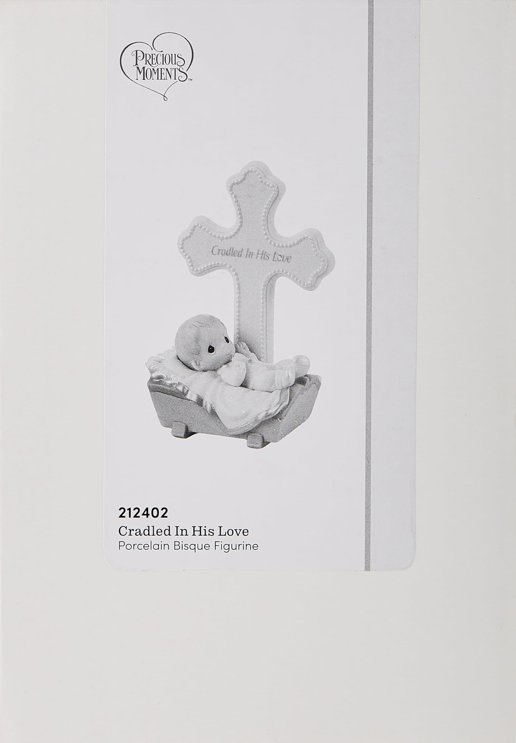 Amazon.com: Precious Moments Baby in Cradle Baptism Cross