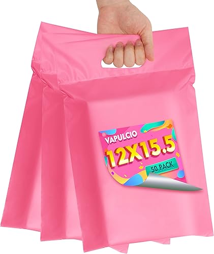 Miniatura 30 de Sobres de polietileno de 6 x 9 pulgadas, 100 piezas, sobres de correo de plástico morado con grosor de 2.4mil, bolsas de envío impermeables