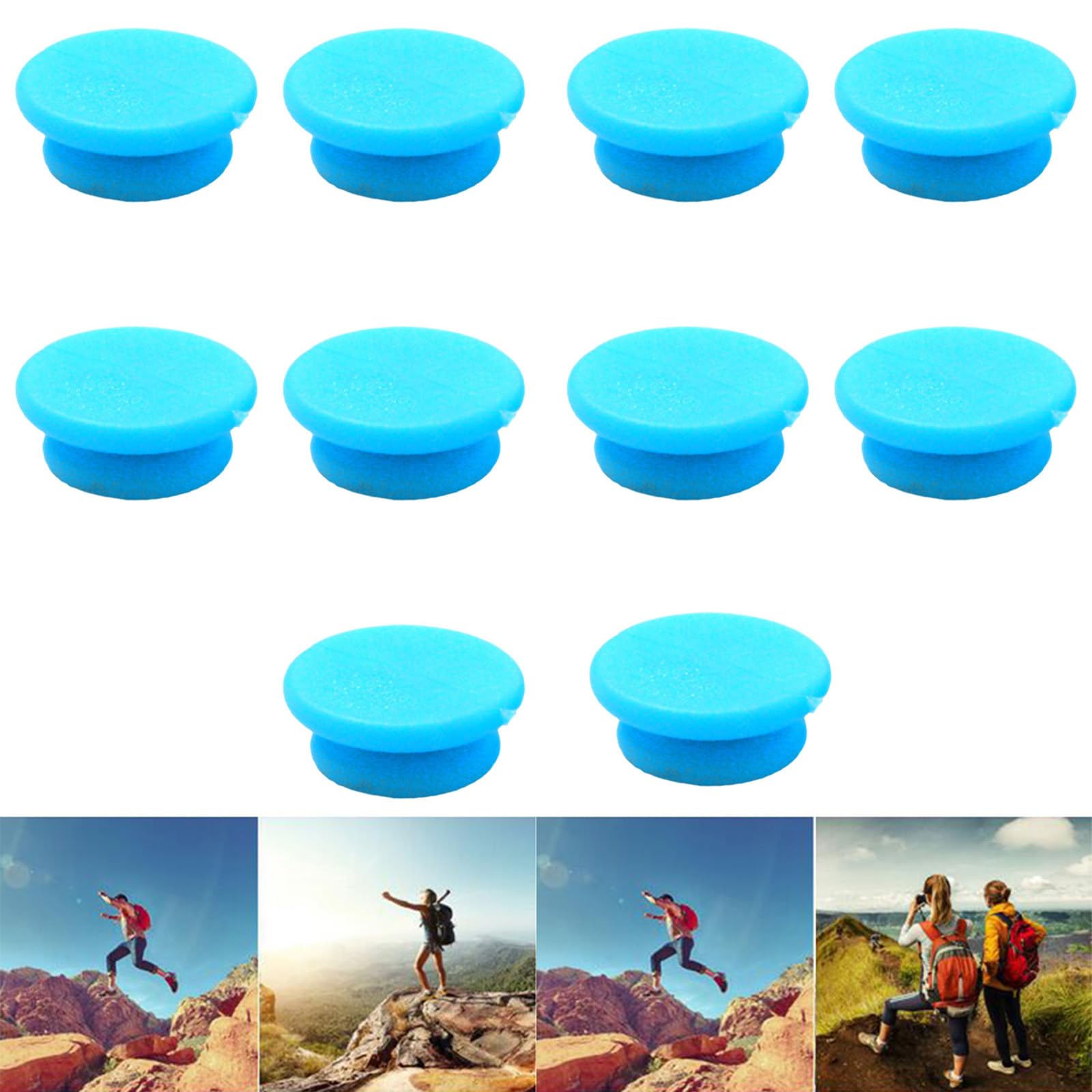 XUZHID Ice Cleats Studs?10Pcs Ice Cleats Studs Ice Grip Traction Cleats Grippers Traction Ice Cleat Antislip Spikes Crampons for Winter Outdoor