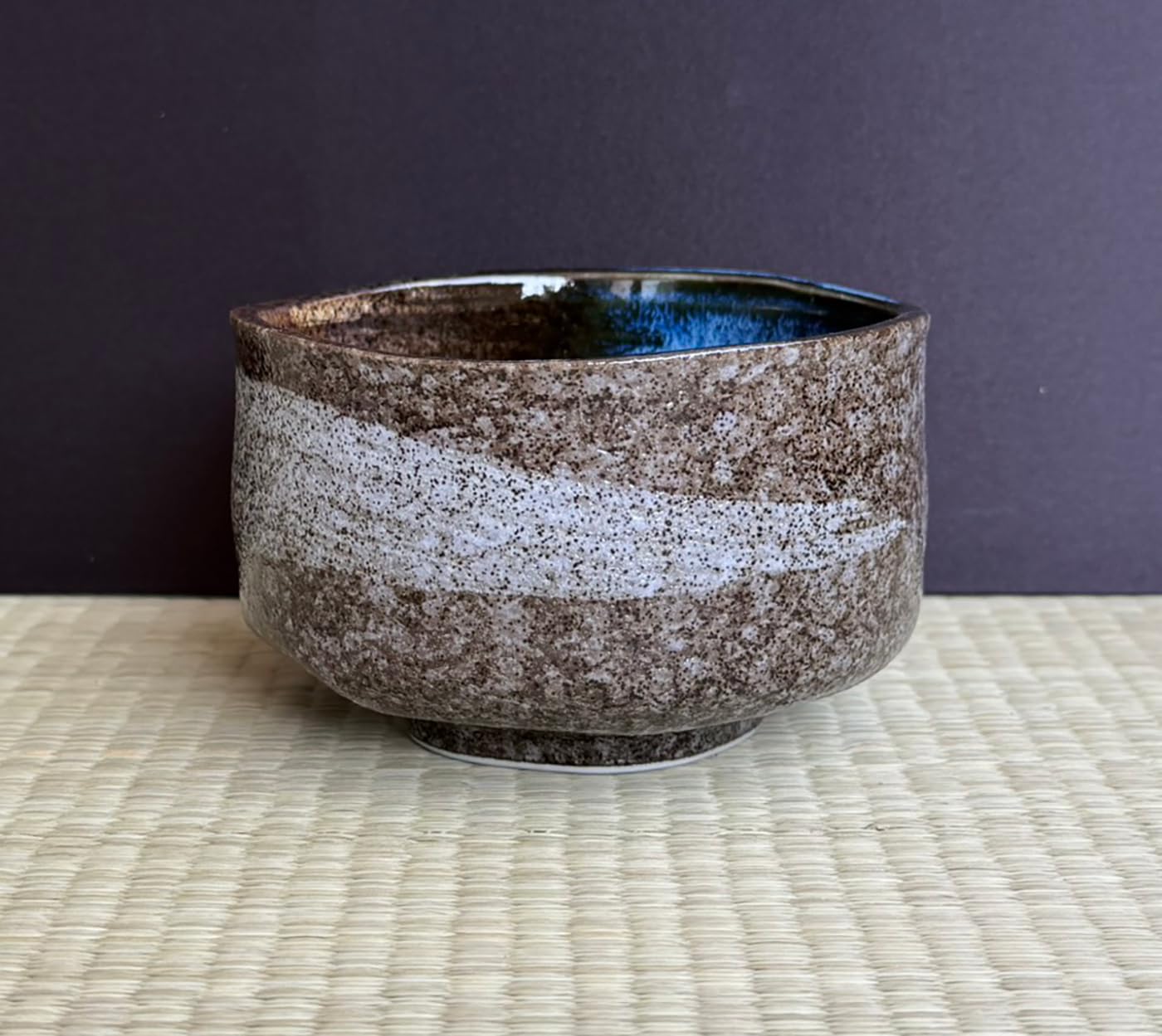Waraku Fuuka Japanese Traditional Handcrafted Mino Matcha Chawan Tea Bowl Cup Ceremony Tableware Pottery (Hagoromo)