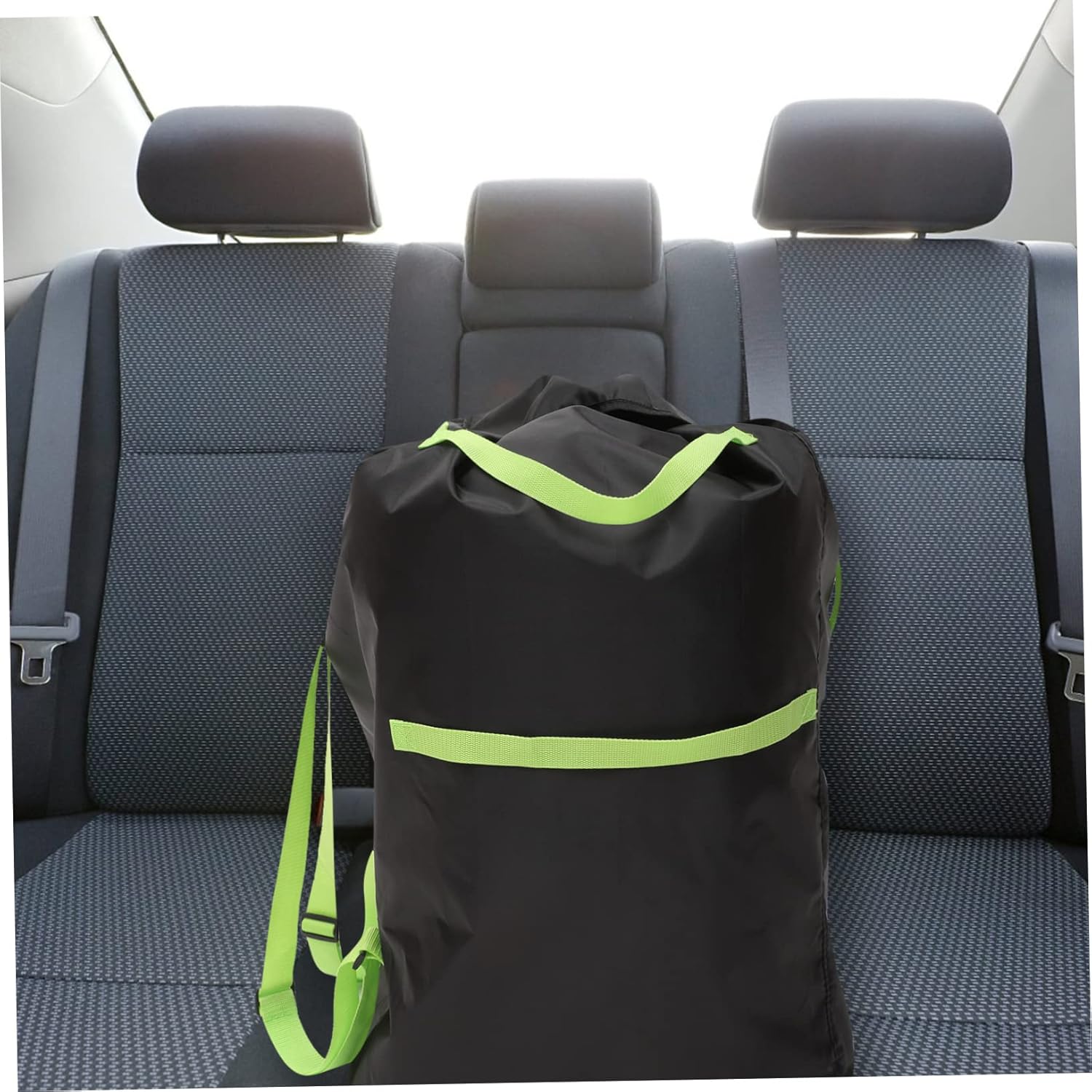 Double Stroller Storage Bag for Airplane Travel Waterproof Stroller Accessories with Adjustable Straps Sturdy Baby Gear Organizer for Travel image 9 of 9 B0FFBC2CZB