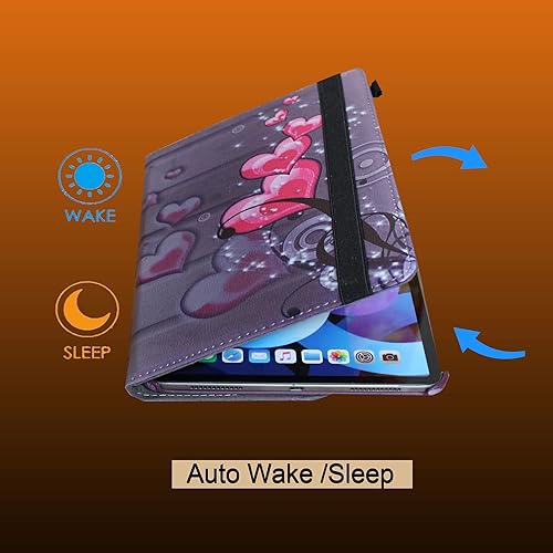 Miniatura 2 de Lingsor Funda para iPad de 10 generación de 109 pulgadas 2022 soporte magnético giratorio funda inteligente apagado y encendido automático para iPad