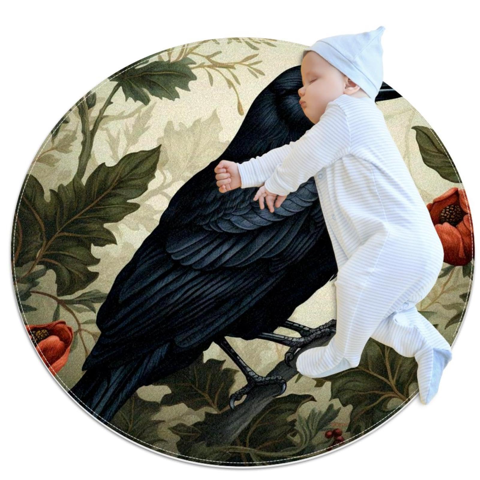 Tapis de salle de bain rond antidérapant pour éviter les glissades