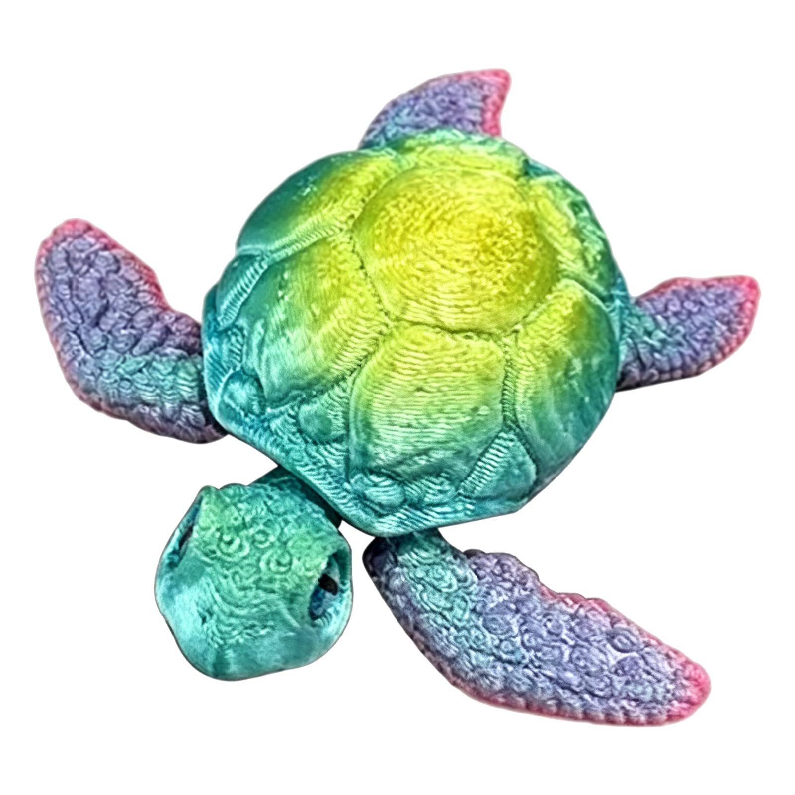 Beimus 3D Printed Animals Fidgets Toy Stress Relief 3D Printed Sea Turtle, Desktop Animal Decors Realistic Sea Turtle Statues Figurines Statues