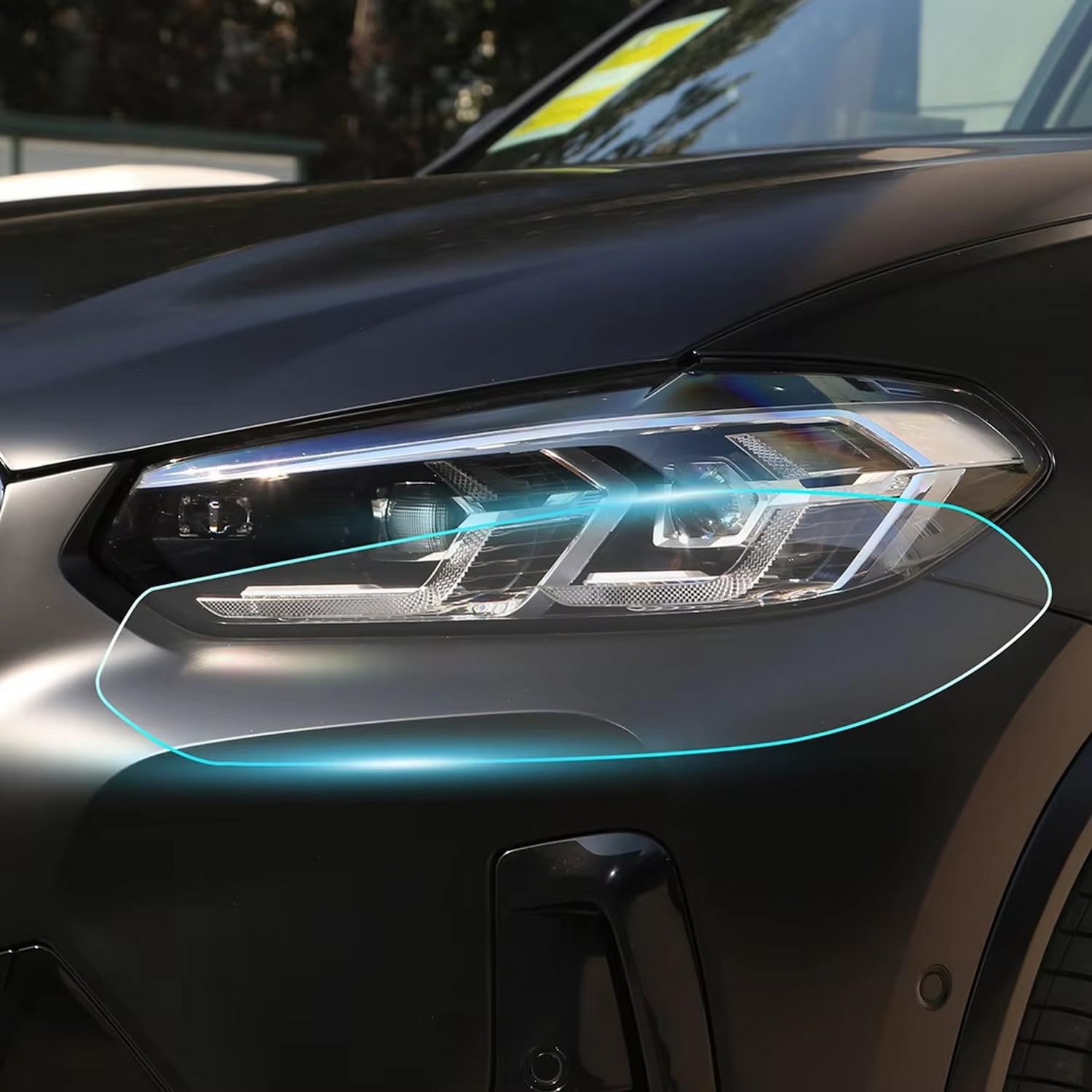 Film protecteur transparent pour phare BMW X3 G01 finition haut de gamme