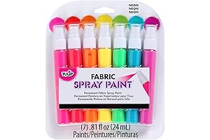 Fabulous Fabric Fun with TULIP Fabric Spray Sets 31424 SOP Multi Mini Neon!