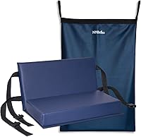 Vista 10 de NYOrtho Extensor de reposapiés para silla de ruedas, protector de cojín de piernas, se asegura fácilmente con correa de liberación rápida, anchos