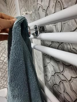 Havlupan Radyatör Askısı, Banyo Askısı, Bornoz Askısı, Kolay Kurulum, Havlu Kıyafet Askısı, Banyo Kurutmalık (KROM)