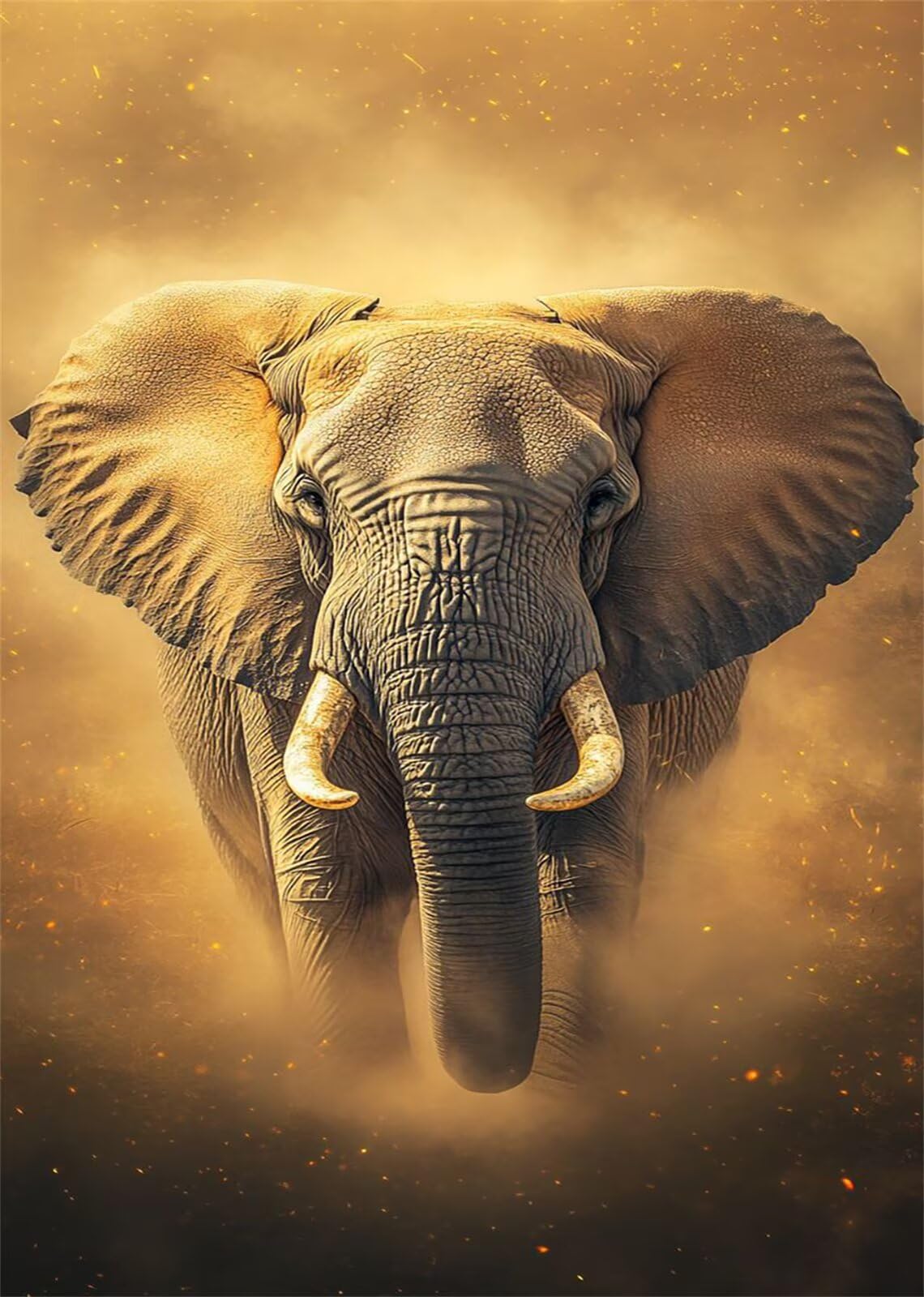Puzzle 3000 sztuk zwierząt słoń, puzzle niemożliwe, łamigłówki, łamigłówki, gry logiczne dla całej rodziny, puzzle dla dorosłych 3000 sztuk 122 x 81 cm